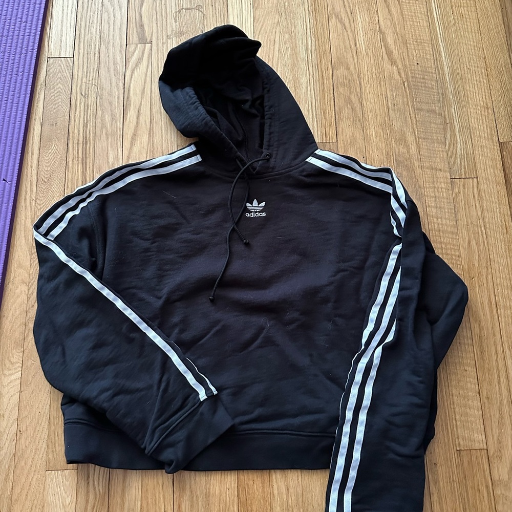 Adidas cropped hoodie